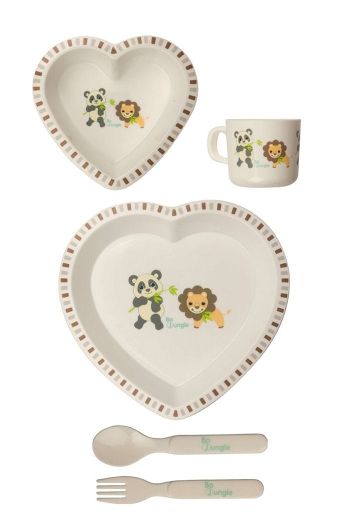 Bo jungle diner set heart