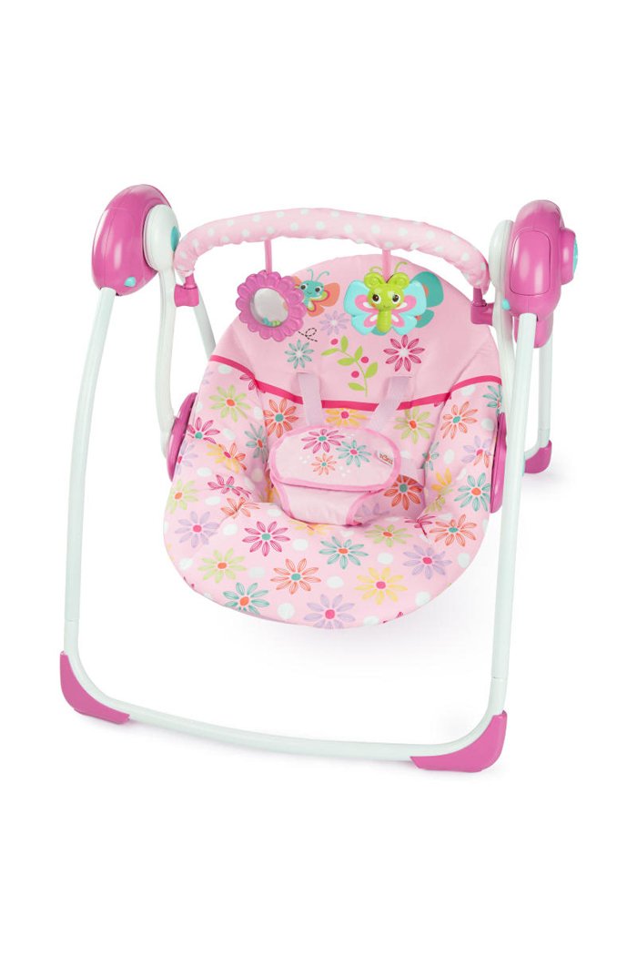 Bright starts butterfly dreams portable swing