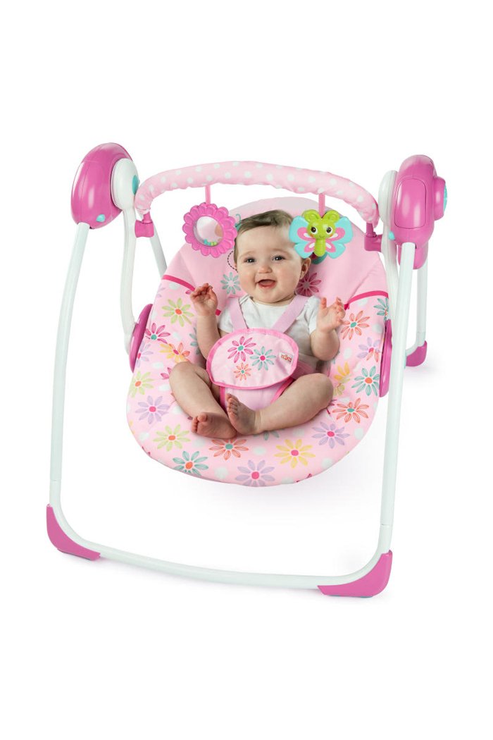 Bright starts butterfly dreams portable swing