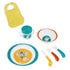 Badabulle yummy lunch set blue