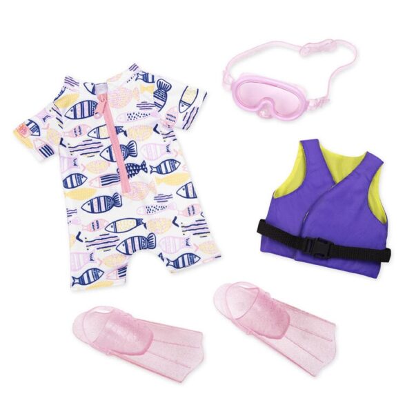 Our generation swimsuit w/snorkeling gear