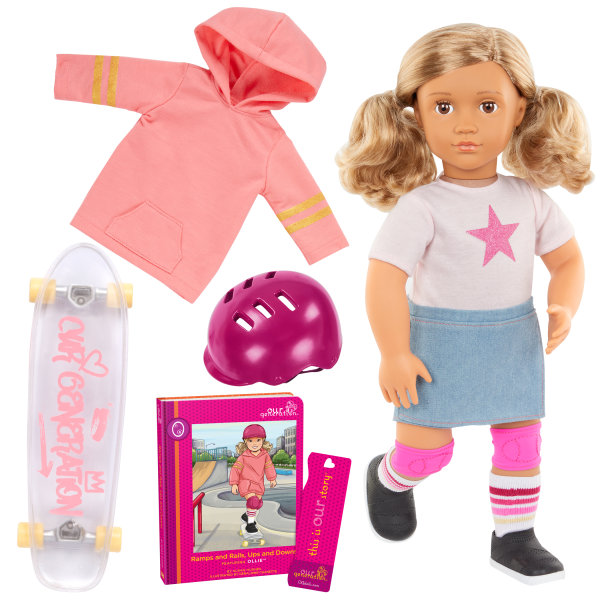 Our generation ollie deluxe skater doll