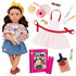 Our generation rayna cooking doll & storybook