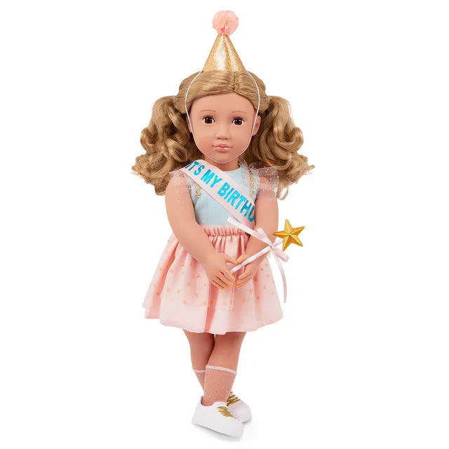 OG Romy, Birthday Party Doll With Book