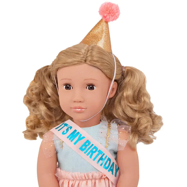 OG Romy, Birthday Party Doll With Book