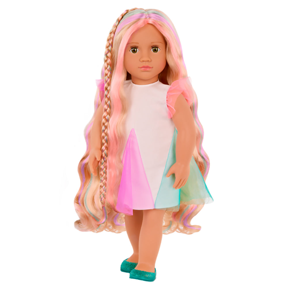 OG Tessie, Rainbow Hair Grow Doll