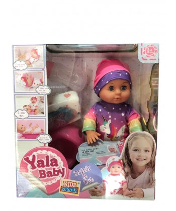 Yalla Baby, Interactive Doll, Wet &amp; Cry