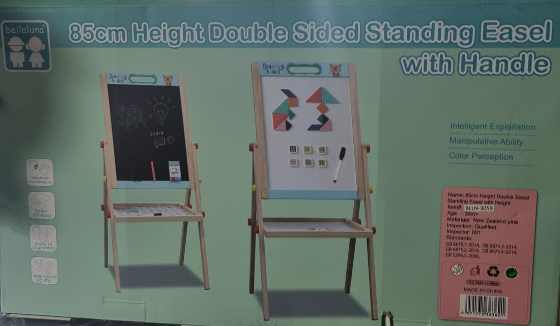 Double Sided Standing Easel with Handle