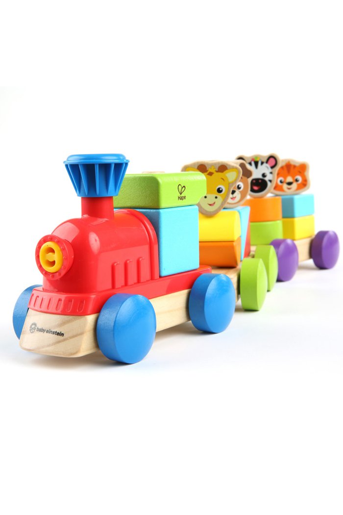 Bright starts baby einstein discovery train wooden toy