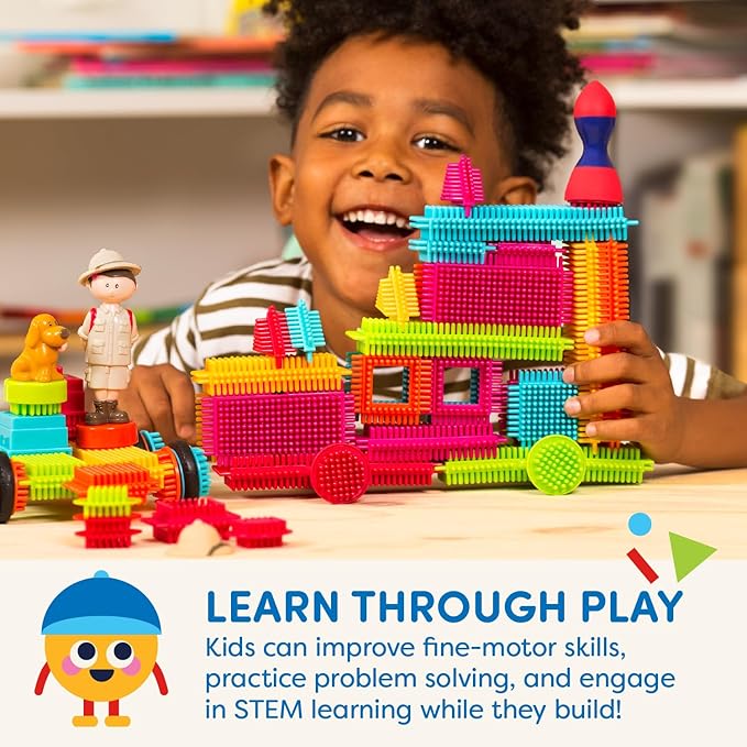 Battat Bristle Blocks 85 pcs