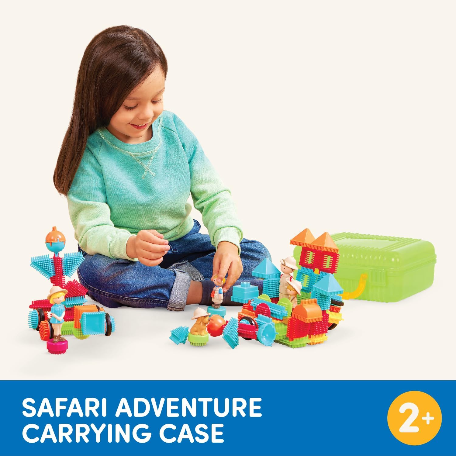 Battat Bristle Blocks 85 pcs