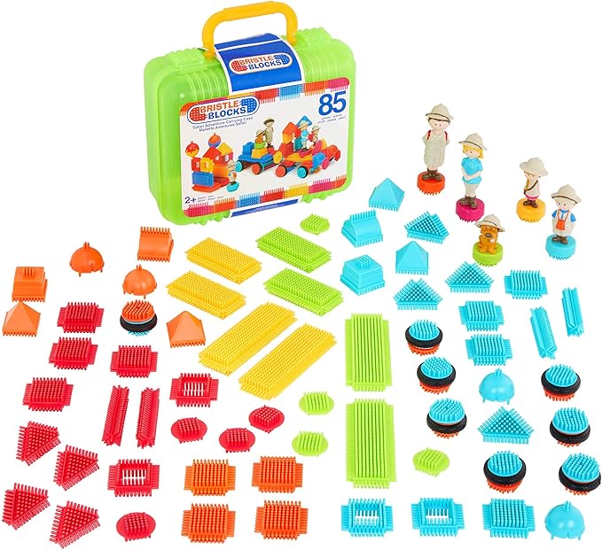Battat Bristle Blocks 85 pcs