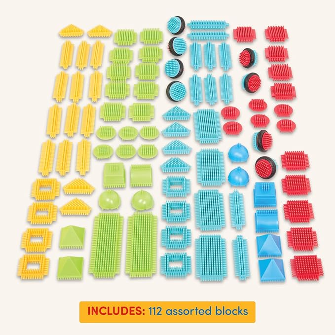 Battat Builder Bristle Blocks 112 pcs