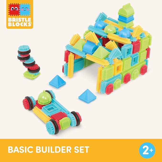 Battat Builder Bristle Blocks 112 pcs