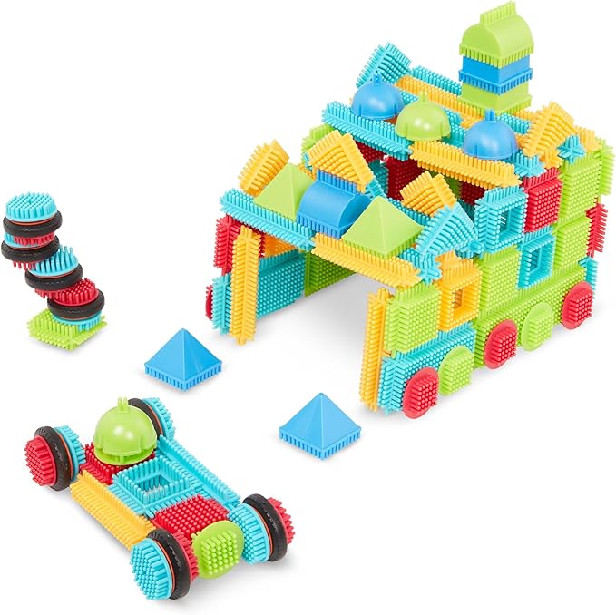 Battat Builder Bristle Blocks 112 pcs