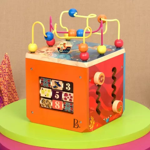 B. underwater zoo activity cube