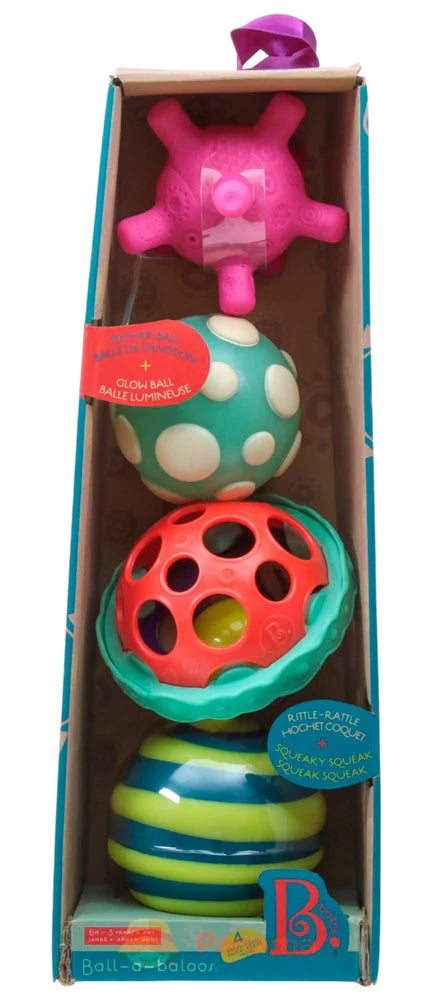 B Dot Textured Balls Set