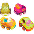 B. wheeee-ls pull back cars