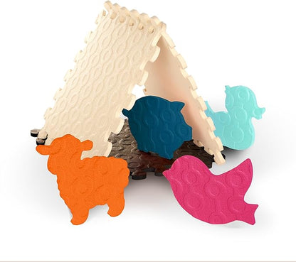 B Dot Animal Puzzle Mat