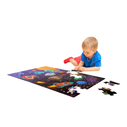 B Dot Floor Puzzle Solar System