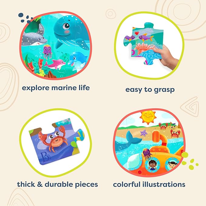 B Dot Puzzle Under The Sea