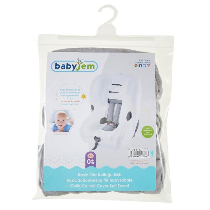 Basic Baby Seat Cover Towel White