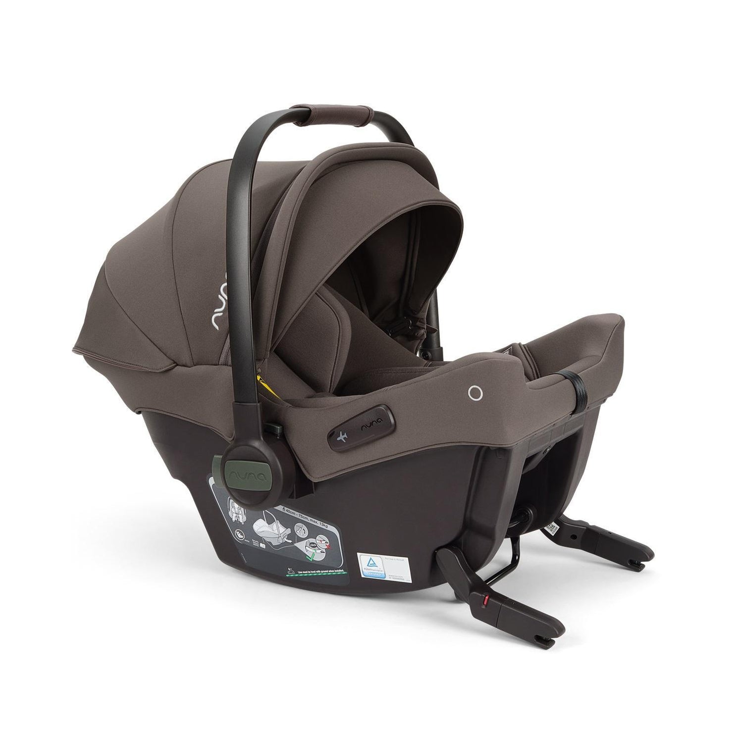 NUNA Stroller Triv Next Chestnut with Pipa Urban ISOFIX Car Seat