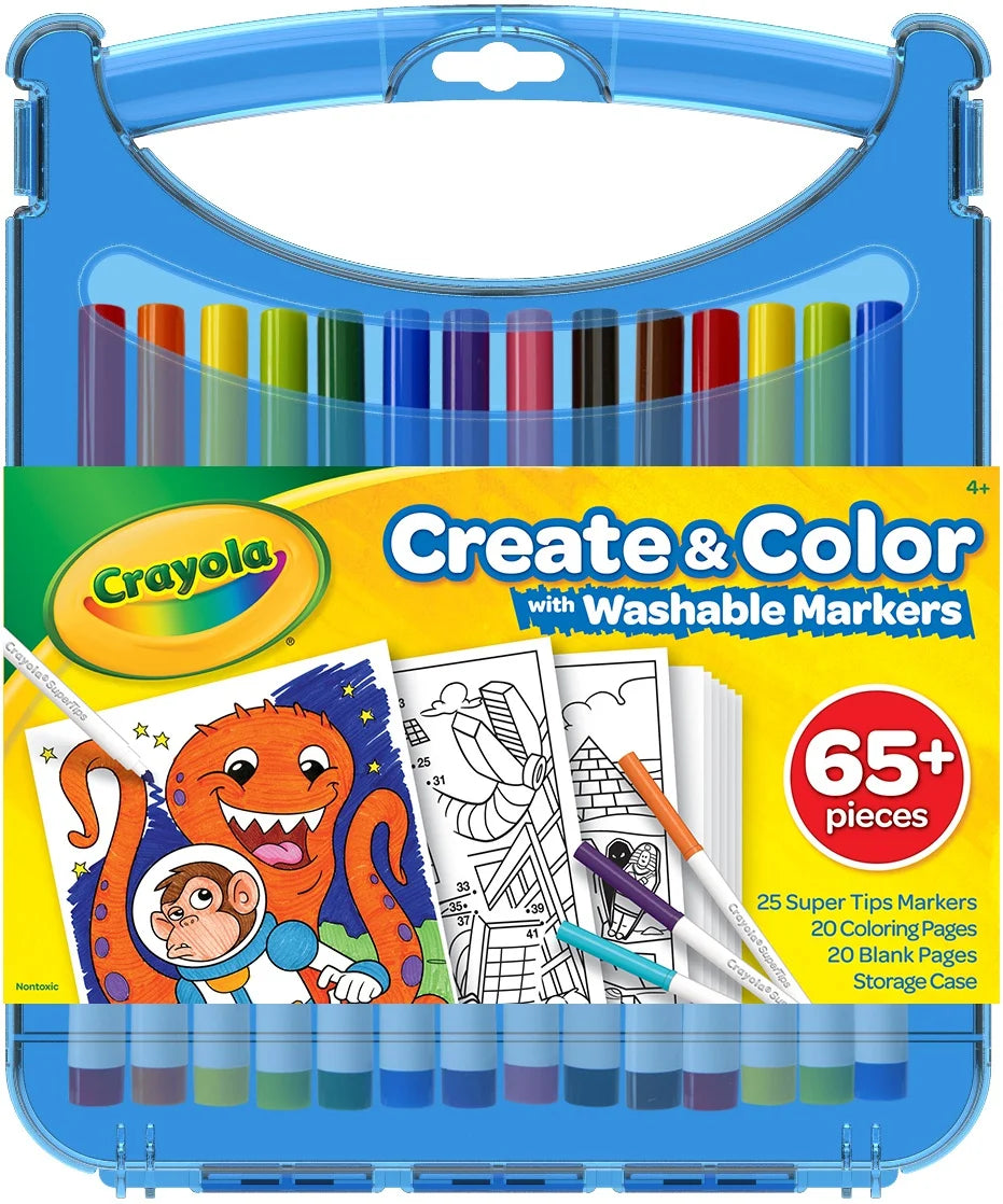 Create And Color With Washable Markers