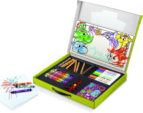 Crayola Mini Kids Little Artist Creat &amp; Store Case