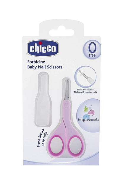 Chicco baby nail scissors - pink