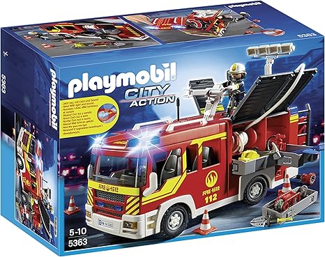 City Action Fire Engine with Lights and Sound