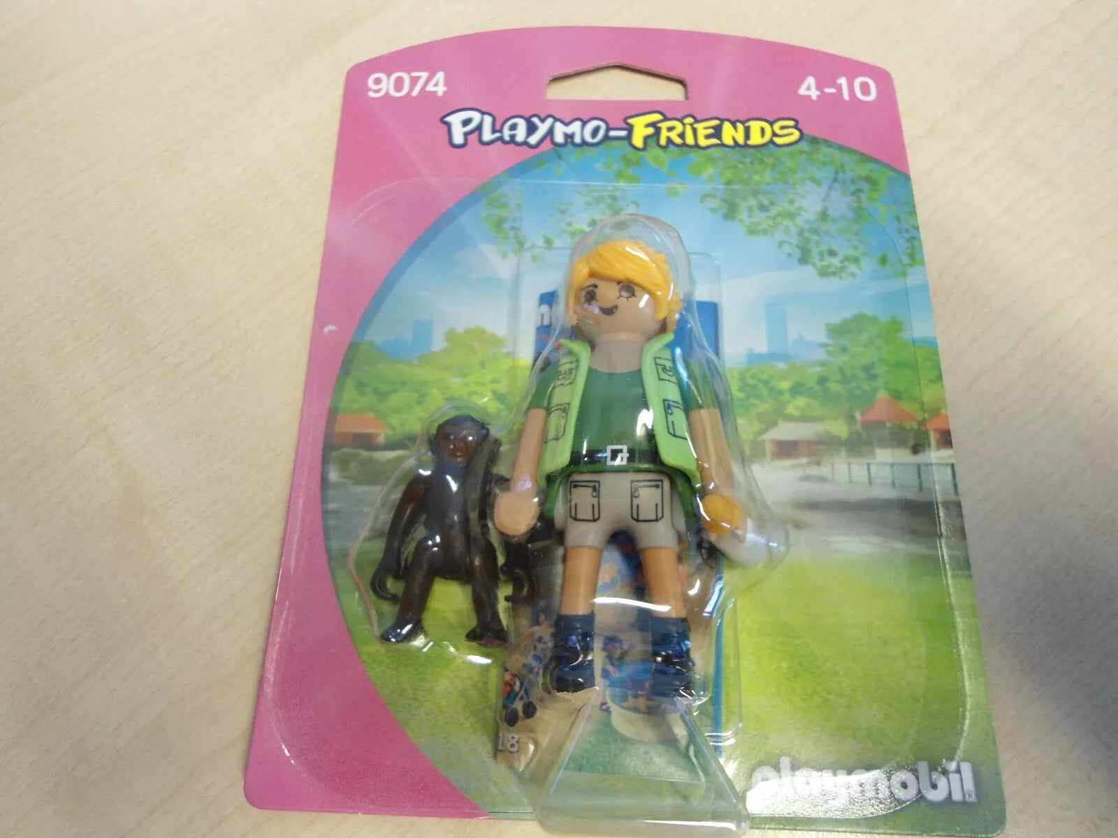 Collectable Playmo-Friends Zookeeper with Baby Gorilla