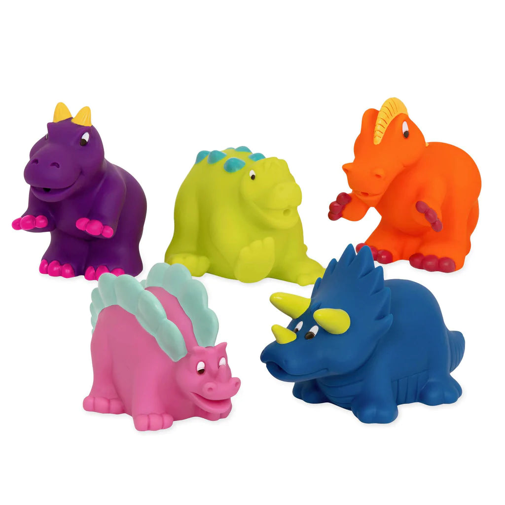 Battat dinosaur bath buddies