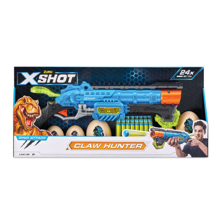 X-Shot Dino Attack Claw Hunter Blaster Blue