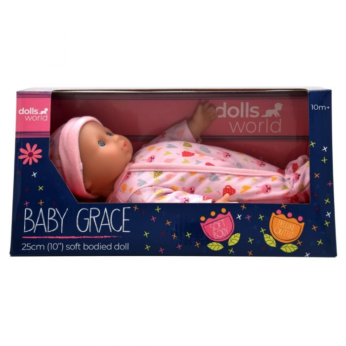 Dolls World Baby Grace 25 cm