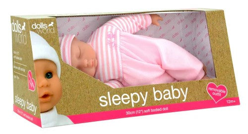 Dolls World Sleepy Baby 30 cm