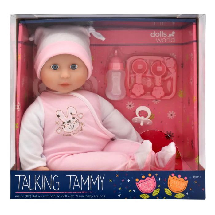 Dolls World Talking Tammy 46 cm