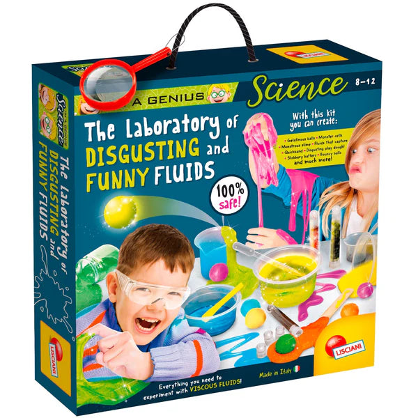 The Laboratory of Disgusting and Funny Fluids