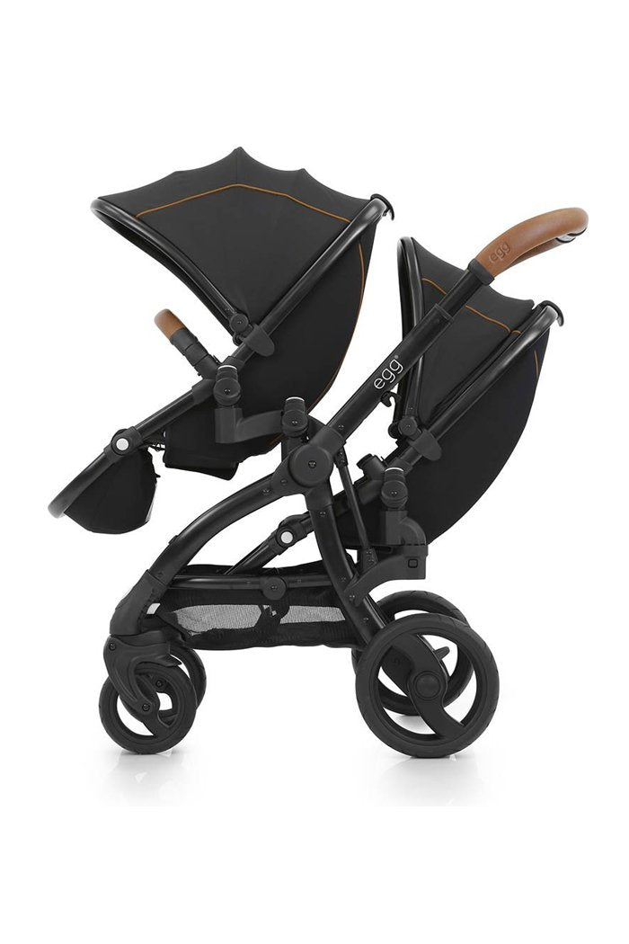 Baby Style Egg Stroller Black, Black Frame – Kaya