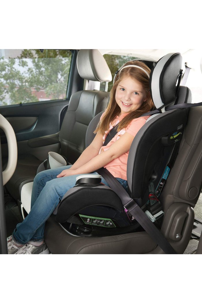 Evenflo everystage lx all-in-one car seat (gamma) - grey