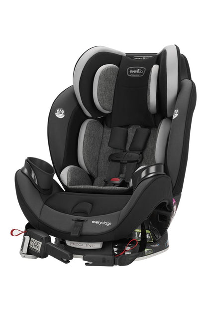 Evenflo everystage lx all-in-one car seat (gamma) - grey
