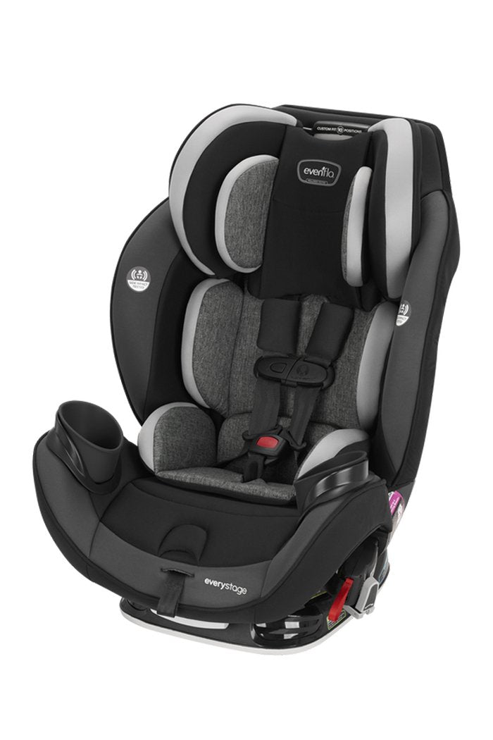 Evenflo everystage lx all-in-one car seat (gamma) - grey