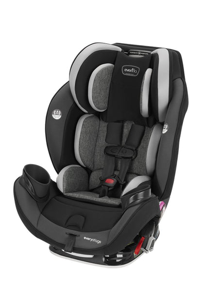 Evenflo everystage lx all-in-one car seat (gamma) - grey