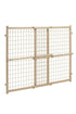 Evenflo position and lock tall natural wood baby gate, 79-127cm