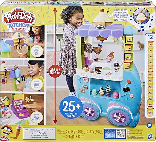 Play-Doh Kitchen Creations Ultimate Ice Cream Truck Playset
