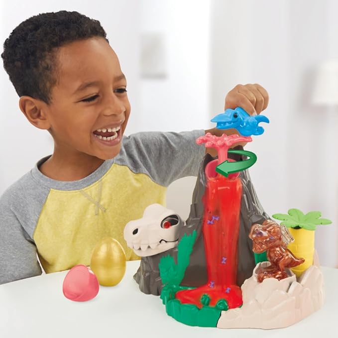 Slime Dino Crew Lava Bones Island Playset
