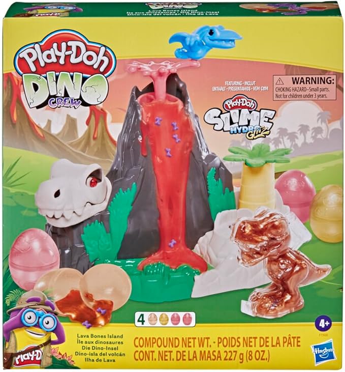 Slime Dino Crew Lava Bones Island Playset