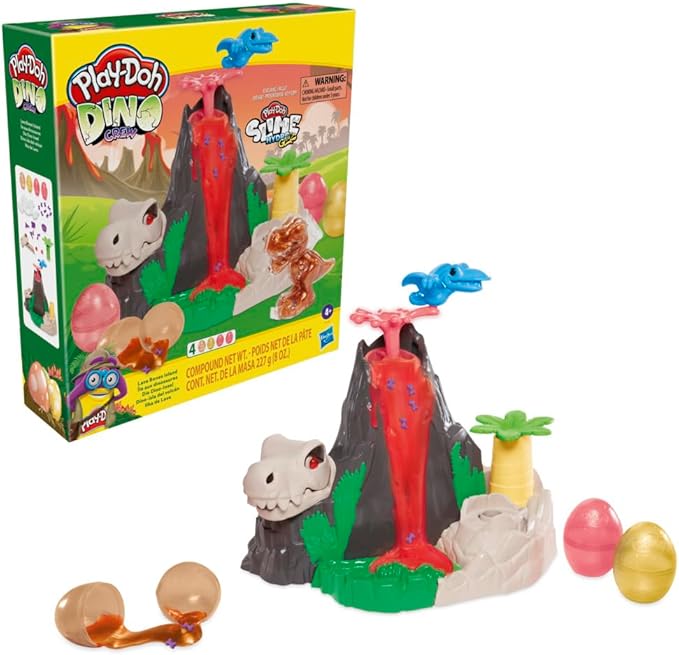 Slime Dino Crew Lava Bones Island Playset