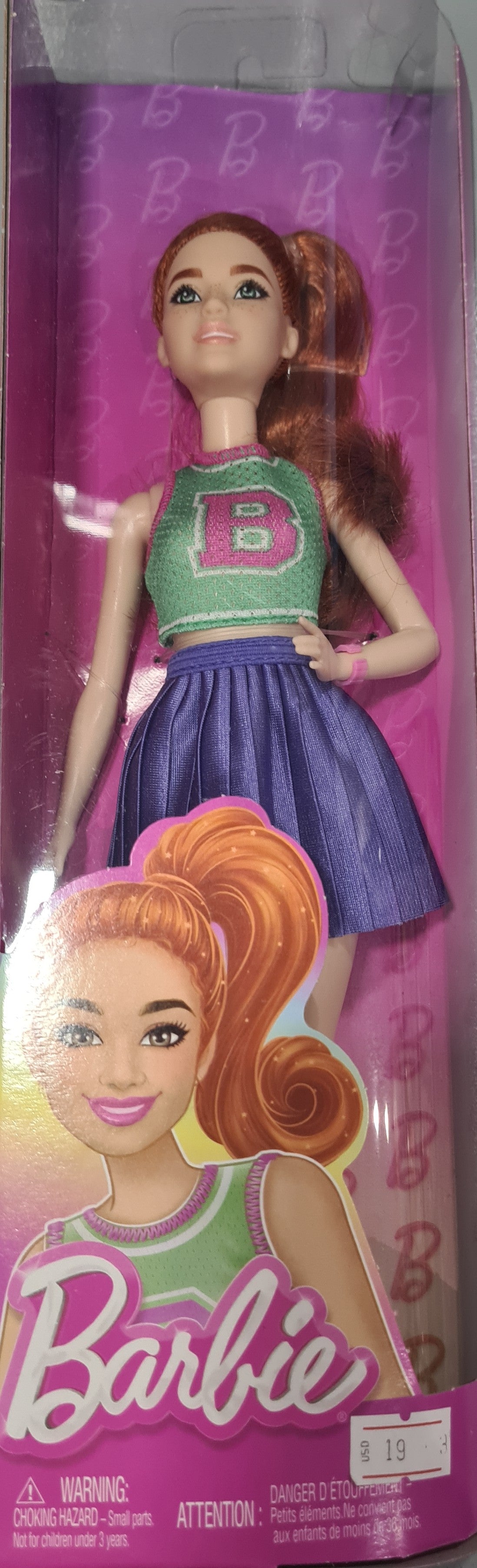 Barbie Fashionista Doll With Jersey Shirt