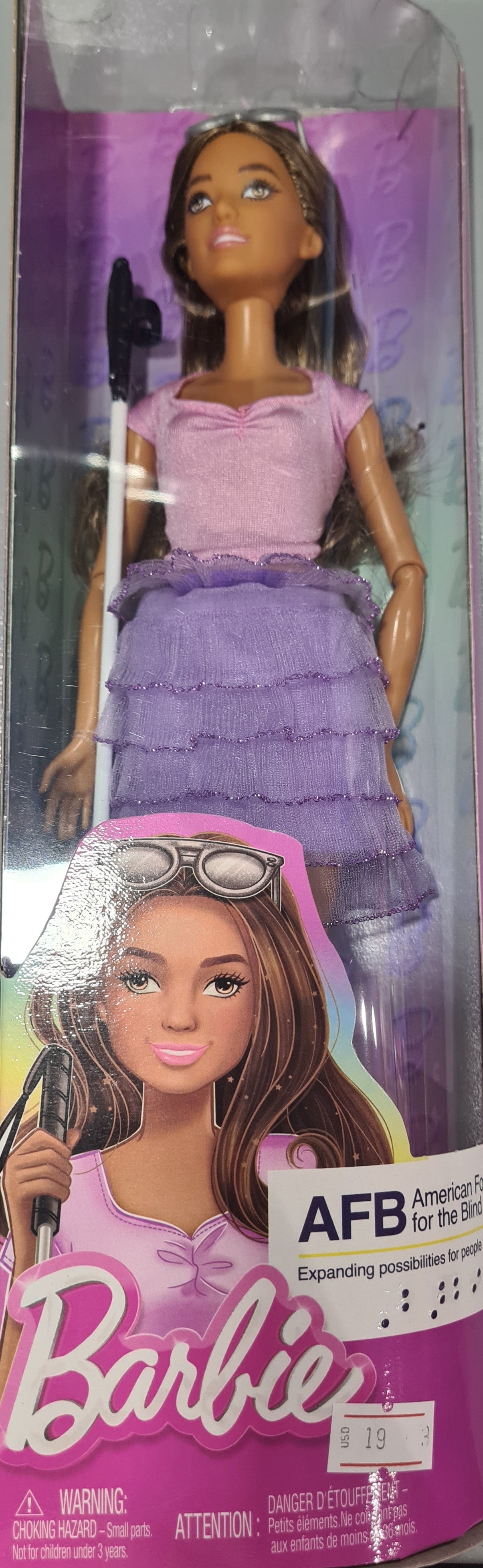 Barbie Fashionista With Blindness